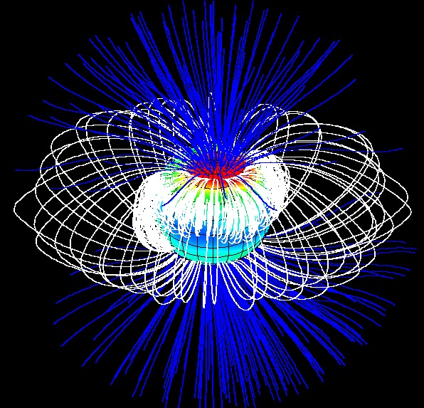 ESPADONS star magnetic field